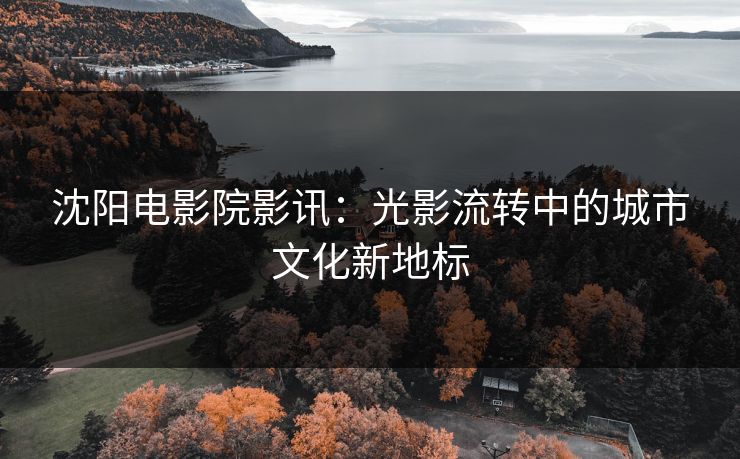 沈阳电影院影讯：光影流转中的城市文化新地标